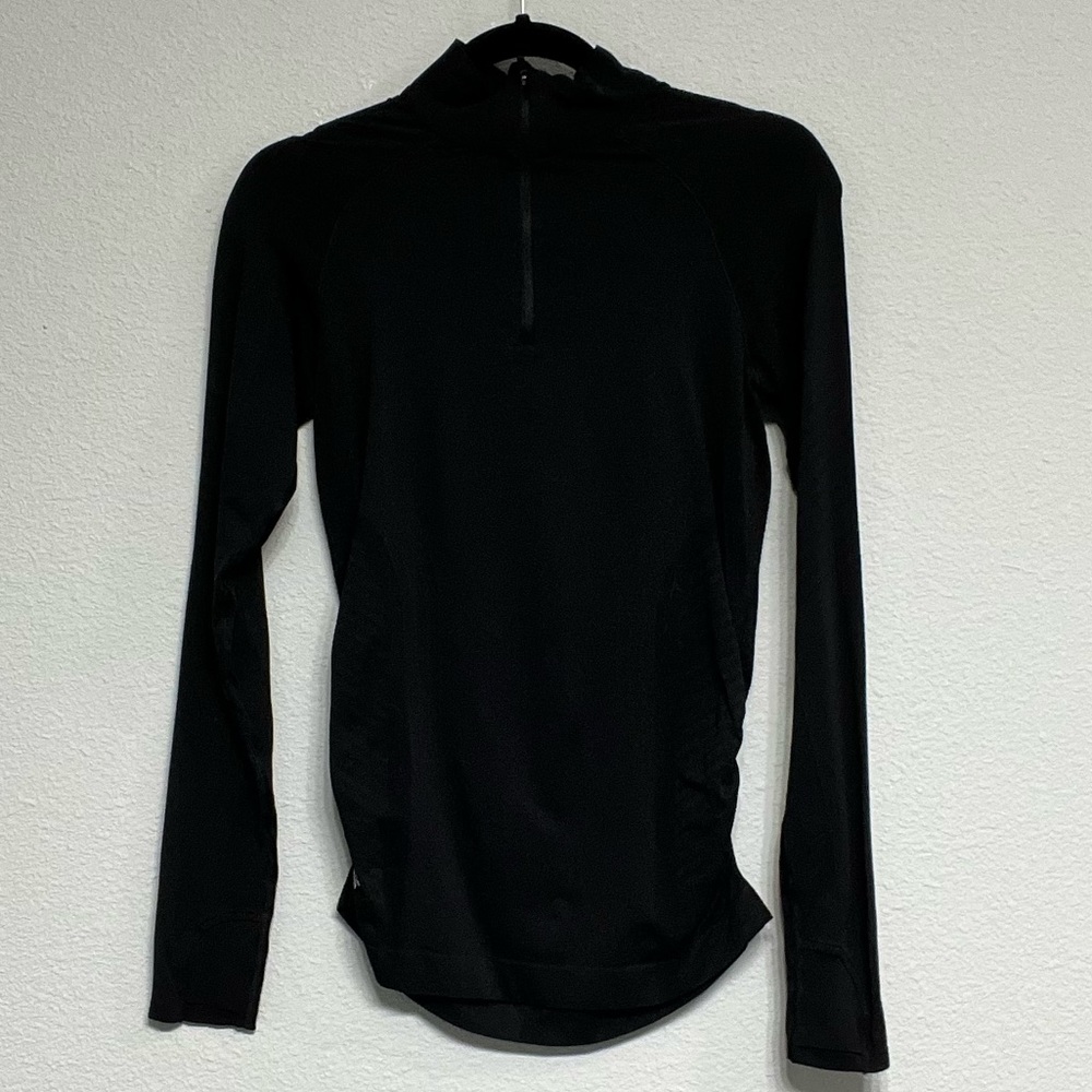 Speedlight 1/4 Zip Long Sleeve in Black